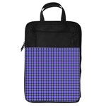 Blue Tartan Plaid 1 Foldable Shoe Storage Bag