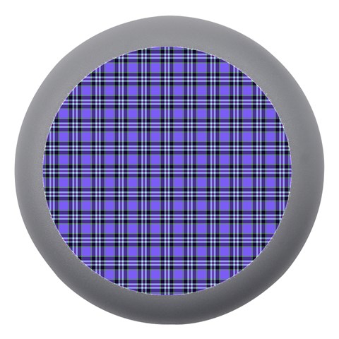 Blue Tartan Plaid 1 Dento Box with Mirror from ArtsNow.com Front