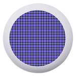 Blue Tartan Plaid 1 Dento Box with Mirror