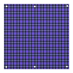 Blue Tartan Plaid 1 Banner and Sign 3  x 3 