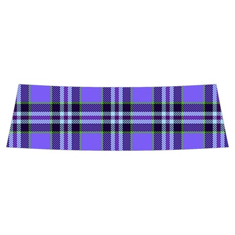 Blue Tartan Plaid 1 Men s Side Zip Front Pouch Ski And Snowboard Bib Pants	 from ArtsNow.com Front Top