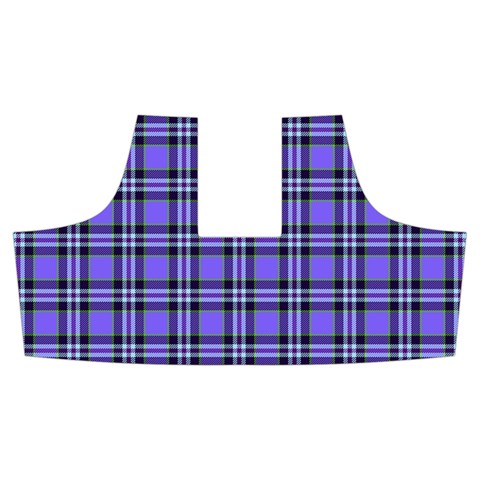 Blue Tartan Plaid 1 Men s Side Zip Front Pouch Ski And Snowboard Bib Pants	 from ArtsNow.com Front