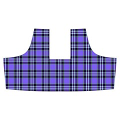 Blue Tartan Plaid 1 Men s Side Zip Front Pouch Ski And Snowboard Bib Pants	 from ArtsNow.com Front