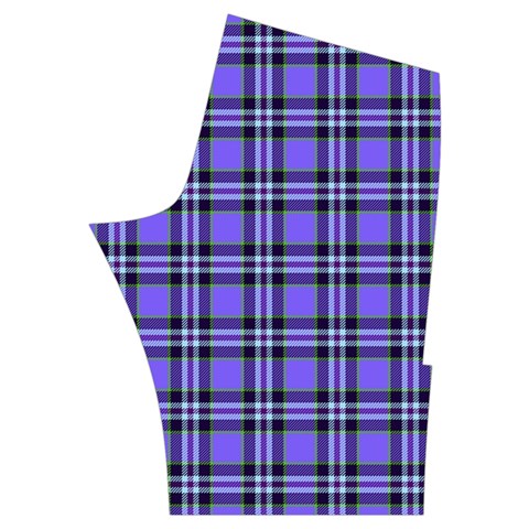 Blue Tartan Plaid 1 Men s Side Zip Front Pouch Ski And Snowboard Bib Pants	 from ArtsNow.com Back Right