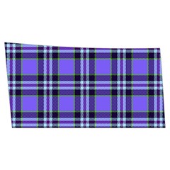 Blue Tartan Plaid 1 Men s Side Zip Front Pouch Ski And Snowboard Bib Pants	 from ArtsNow.com Front Right