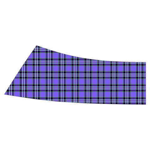 Blue Tartan Plaid 1 Men s Side Zip Front Pouch Ski And Snowboard Bib Pants	 from ArtsNow.com Waistband Back Right