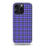 Blue Tartan Plaid 1 iPhone 15 Pro TPU UV Print Case