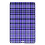 Blue Tartan Plaid 1 Name Card Style USB Flash Drive