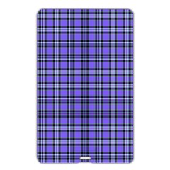 Blue Tartan Plaid 1 Name Card Style USB Flash Drive from ArtsNow.com Back