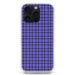 Blue Tartan Plaid 1 iPhone 16 Pro TPU UV Print Case