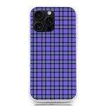 Blue Tartan Plaid 1 iPhone 16 Pro Max TPU UV Print Case