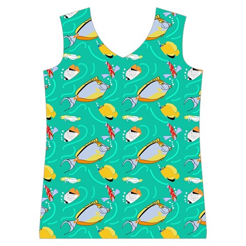 Naso Flame Fabric Women s Basketball Tank Top from ArtsNow.com Front