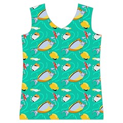 Naso Flame Fabric Women s Basketball Tank Top from ArtsNow.com Front