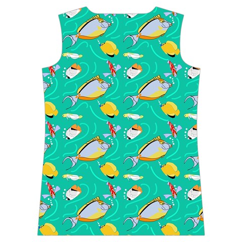 Naso Flame Fabric Women s Basketball Tank Top from ArtsNow.com Back