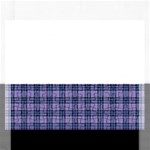 Purple Plaid Tartan 1 Rectangular Jigsaw Puzzl