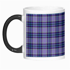 Purple Plaid Tartan 1 Morph Mug from ArtsNow.com Left