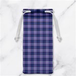 Purple Plaid Tartan 1 Jewelry Bag