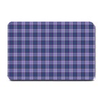 Purple Plaid Tartan 1 Small Doormat