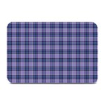 Purple Plaid Tartan 1 Plate Mats