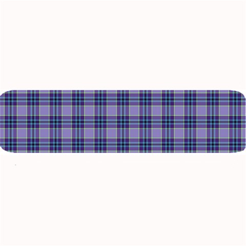 Purple Plaid Tartan 1 Large Bar Mat from ArtsNow.com 32 x8.5  Bar Mat