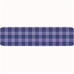 Purple Plaid Tartan 1 Large Bar Mat