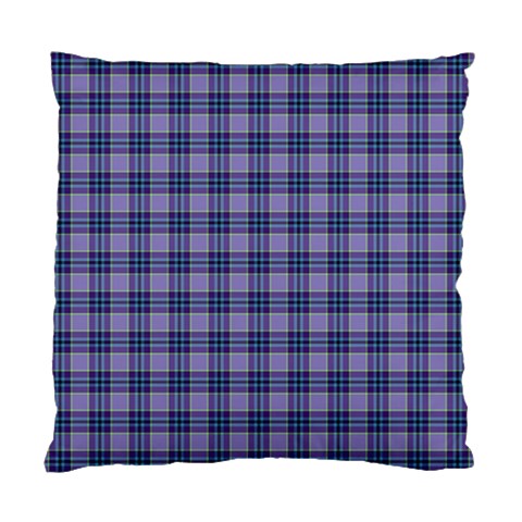 Purple Plaid Tartan 1 Standard Cushion Case (One Side) from ArtsNow.com Front