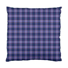 Purple Plaid Tartan 1 Standard Cushion Case (Two Sides) from ArtsNow.com Front