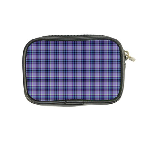 Purple Plaid Tartan 1 Coin Purse from ArtsNow.com Back