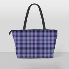 Purple Plaid Tartan 1 Classic Shoulder Handbag from ArtsNow.com Back