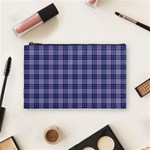 Purple Plaid Tartan 1 Cosmetic Bag (Medium)