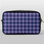 Purple Plaid Tartan 1 Toiletries Bag (One Side)