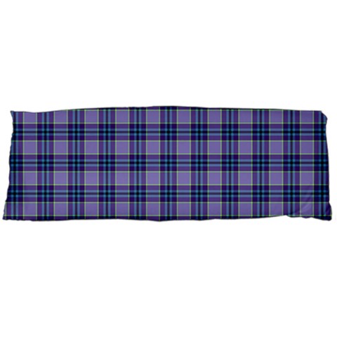 Purple Plaid Tartan 1 One Side Body Pillow Cases from ArtsNow.com Body Pillow Case