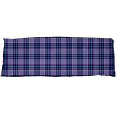 Purple Plaid Tartan 1 21 x60  Body Pillow Case Dakimakura (Two Sides) from ArtsNow.com Back