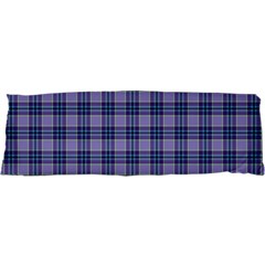 Purple Plaid Tartan 1 21 x63  Body Pillow Case Dakimakura (Two Sides) from ArtsNow.com Back