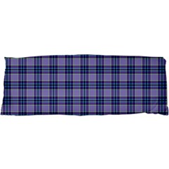 Purple Plaid Tartan 1 25 x67  Body Pillow Case Dakimakura (Two Sides) from ArtsNow.com Back