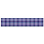 Purple Plaid Tartan 1 Small Premium Plush Fleece Scarf