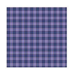 Purple Plaid Tartan 1 Duvet Cover Double Side (Full/ Double Size) from ArtsNow.com Front