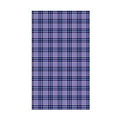 Purple Plaid Tartan 1 Duvet Cover Double Side (Single Size) from ArtsNow.com Back