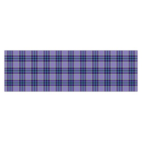 Purple Plaid Tartan 1 Toiletries Pouch from ArtsNow.com Hand Strap