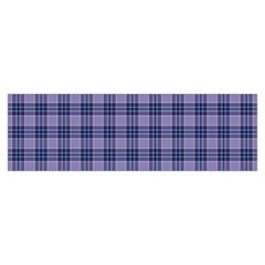 Purple Plaid Tartan 1 Toiletries Pouch from ArtsNow.com Hand Strap