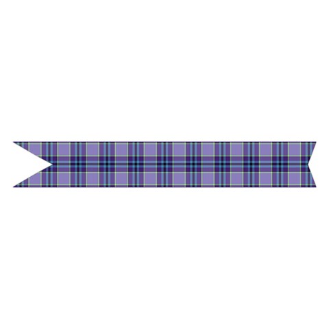 Purple Plaid Tartan 1 Midi Wrap Pencil Skirt from ArtsNow.com Hem