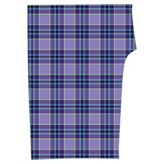 Purple Plaid Tartan 1 Sleeveless Cozy Lounge Set  from ArtsNow.com Front Bottom Right