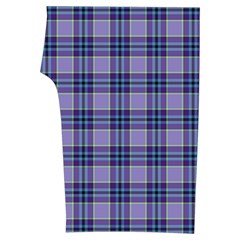 Purple Plaid Tartan 1 Sleeveless Cozy Lounge Set  from ArtsNow.com Front Bottom Left