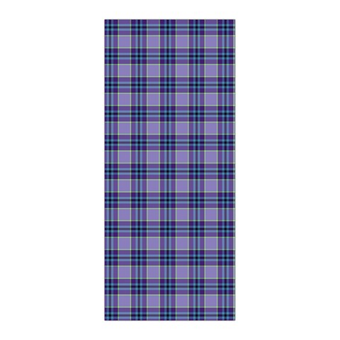 Purple Plaid Tartan 1 Pleated Skirt from ArtsNow.com Back Pleats