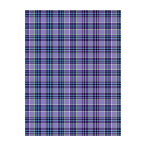 Purple Plaid Tartan 1 Medium Tapestry from ArtsNow.com Front