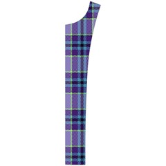 Purple Plaid Tartan 1 Women s Button Up Vest from ArtsNow.com Button Placket Right