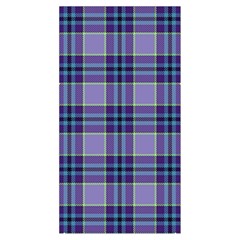 Purple Plaid Tartan 1 Everyday Shoulder Bag with Pouch Bag from ArtsNow.com Left