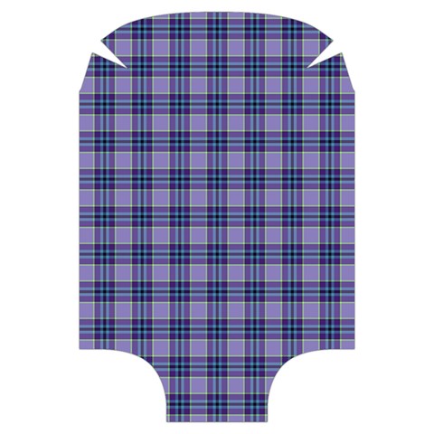 Purple Plaid Tartan 1 Luggage Cover (Large) from ArtsNow.com Front