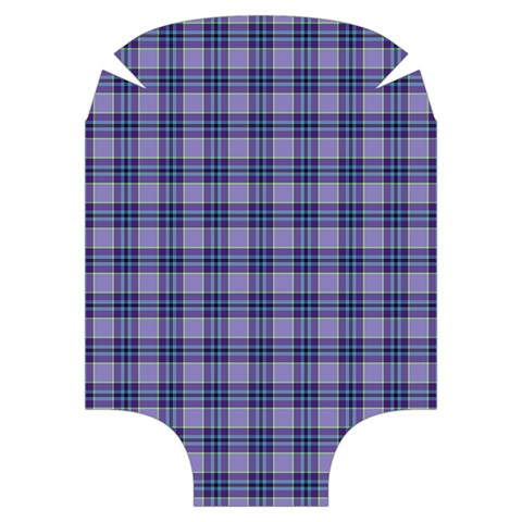 Purple Plaid Tartan 1 Luggage Cover (Medium) from ArtsNow.com Front