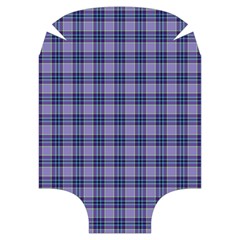 Purple Plaid Tartan 1 Luggage Cover (Medium) from ArtsNow.com Front